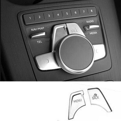 Audi A4 B9 / A5 B9 Chrom Mittelkonsole Schaltehebel Getriebe Menu Abdeckung