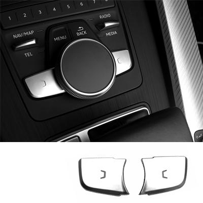 Audi A4 B9 / A5 B9 Chrom Mittelkonsole Schaltehebel Getriebe Menu Abdeckung