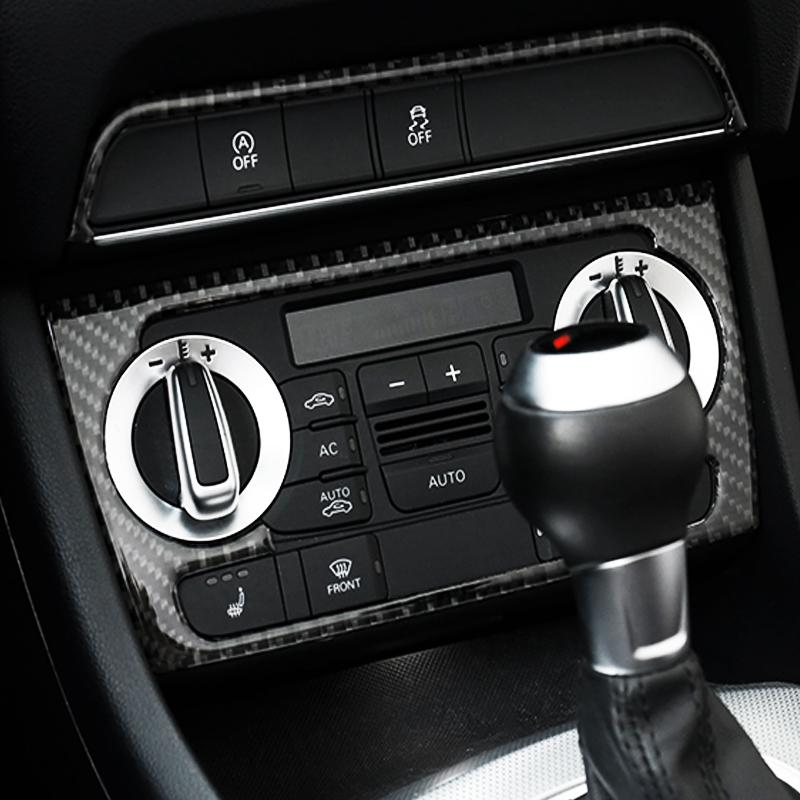 Audi Q3 8U Carbon Mittelkonsole Klimabedienteil Heizungsbedienteil AC Steuerung Abdeckung