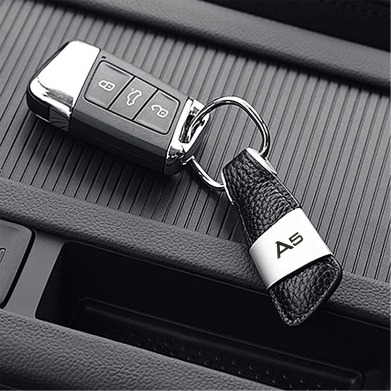 Audi A3 A4 A5 A6 Q3 Q5 Leder Auto Schlüssel Schutz Hülle Etui