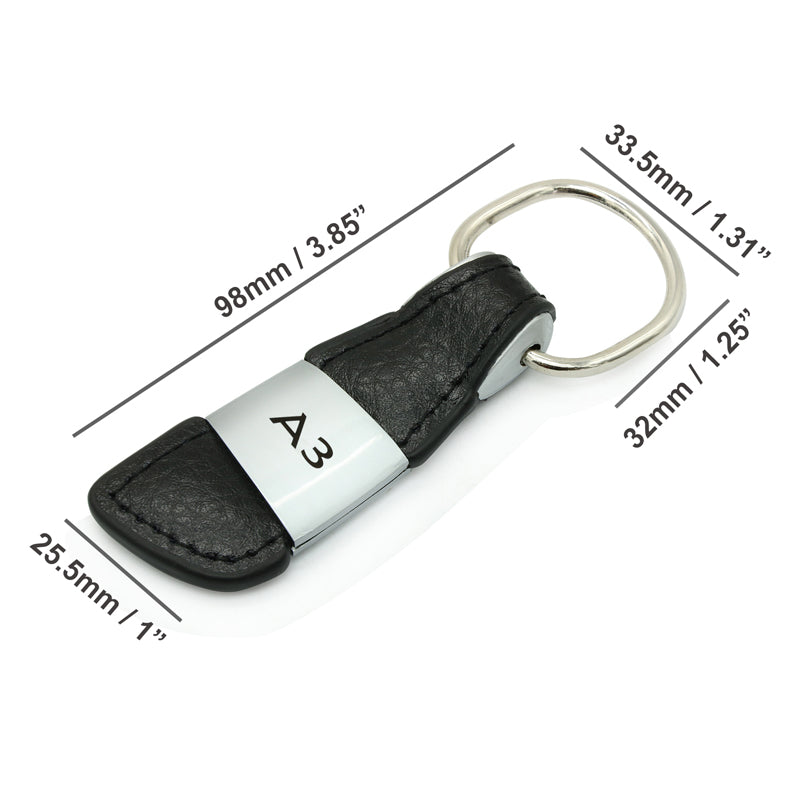 Audi A3 A4 A5 A6 Q3 Q5 Leder Auto Schlüssel Schutz Hülle Etui
