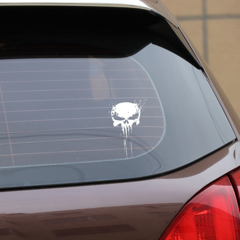 Totenkopf Schädel Blut Vinyl Aufkleber Sticker Grafik
