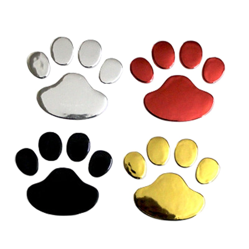 Tier Hundepfote Katzenfußabdruck Vinyl Aufkleber Grafik