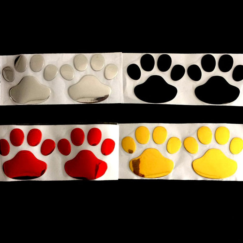 Tier Hundepfote Katzenfußabdruck Vinyl Aufkleber Grafik