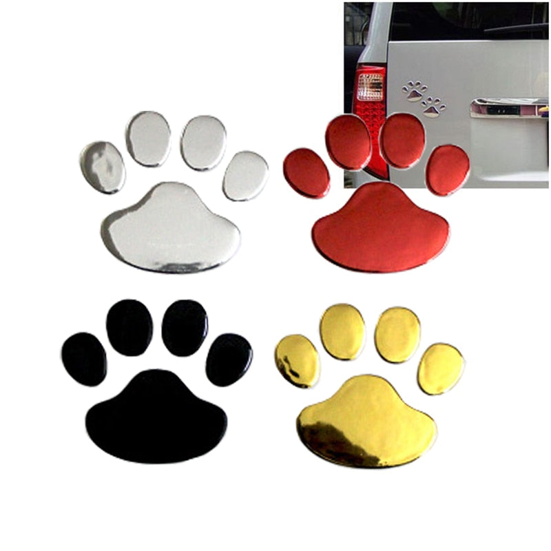 Tier Hundepfote Katzenfußabdruck Vinyl Aufkleber Grafik