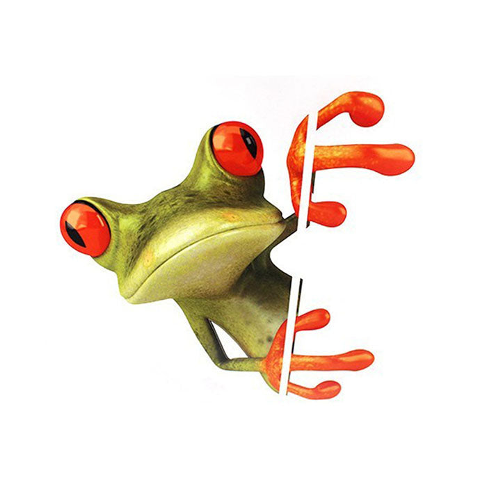 Frosch Vinyl Aufkleber Sticker Grafik