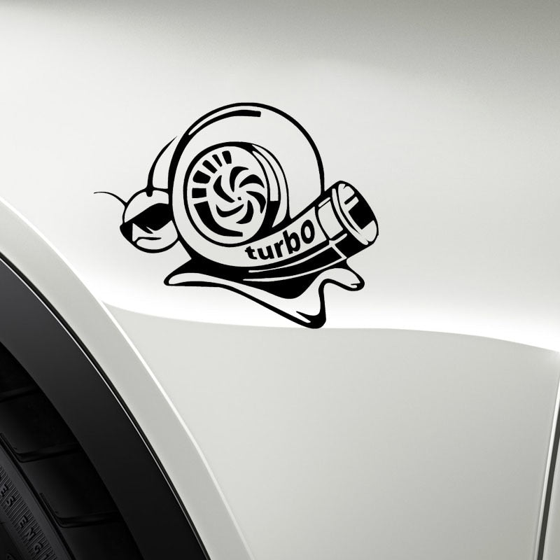 Turbo Schnecke Vinyl Aufkleber