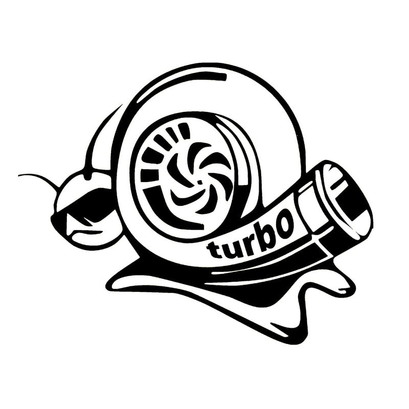 Turbo Schnecke Vinyl Aufkleber