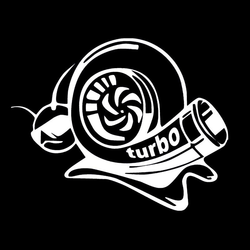 Turbo Schnecke Vinyl Aufkleber