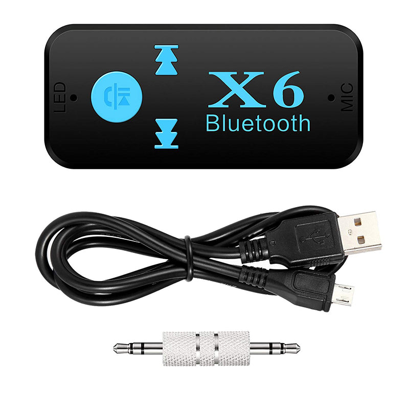 3.5mm Aux Bluetooth Freisprechfunktion Lautsprecher Auto Audio Empfänger