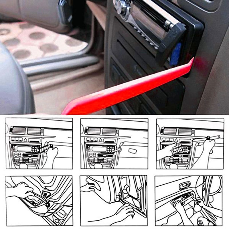Auto Panel Entfernung Armaturenbrett Tür Hebelwerkzeug Radio Demontage