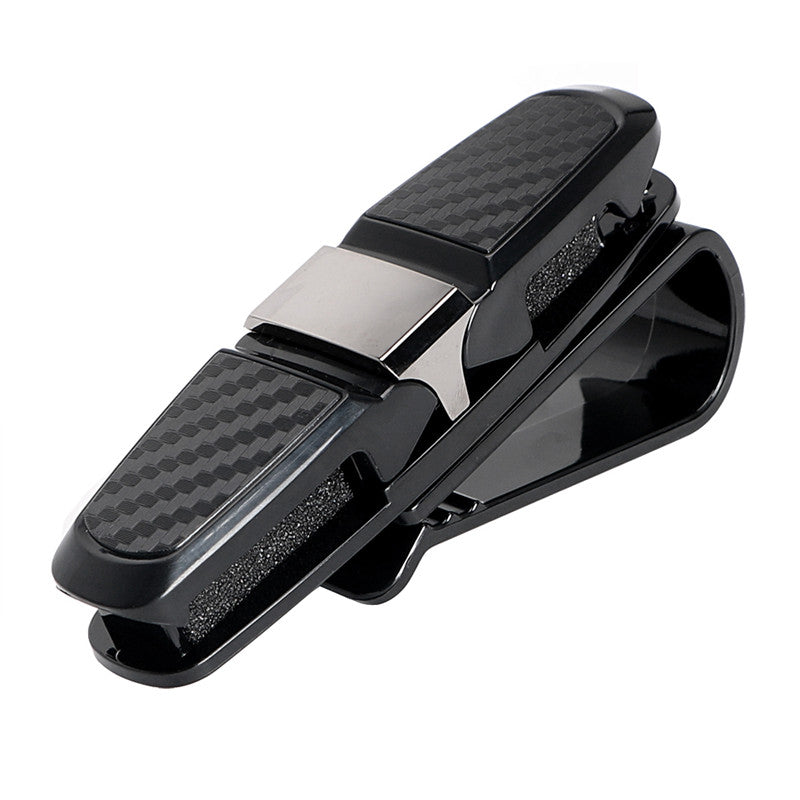 Mini Brillen Klemme Sonnenblende Halter Sonnenbrille Clip Etui Fach