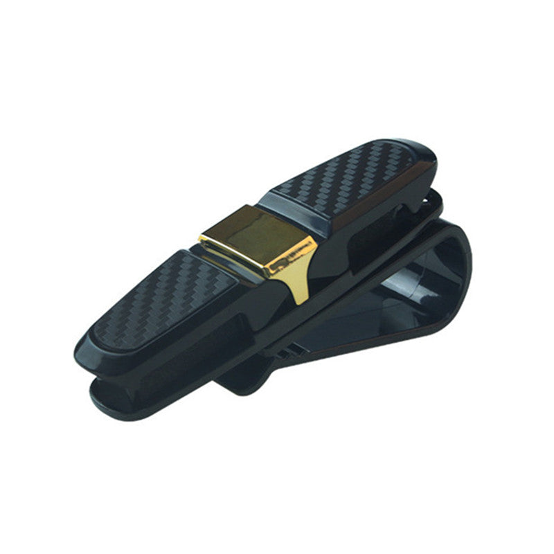 Mini Brillen Klemme Sonnenblende Halter Sonnenbrille Clip Etui Fach