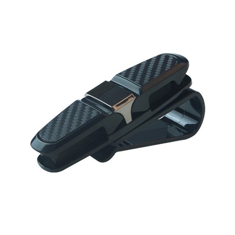 Mini Brillen Klemme Sonnenblende Halter Sonnenbrille Clip Etui Fach