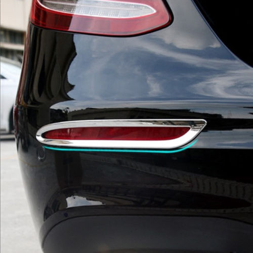 Mercedes E W213 Chrom Nebelscheinwerfer Licht Hinten Abdeckung Rahmen