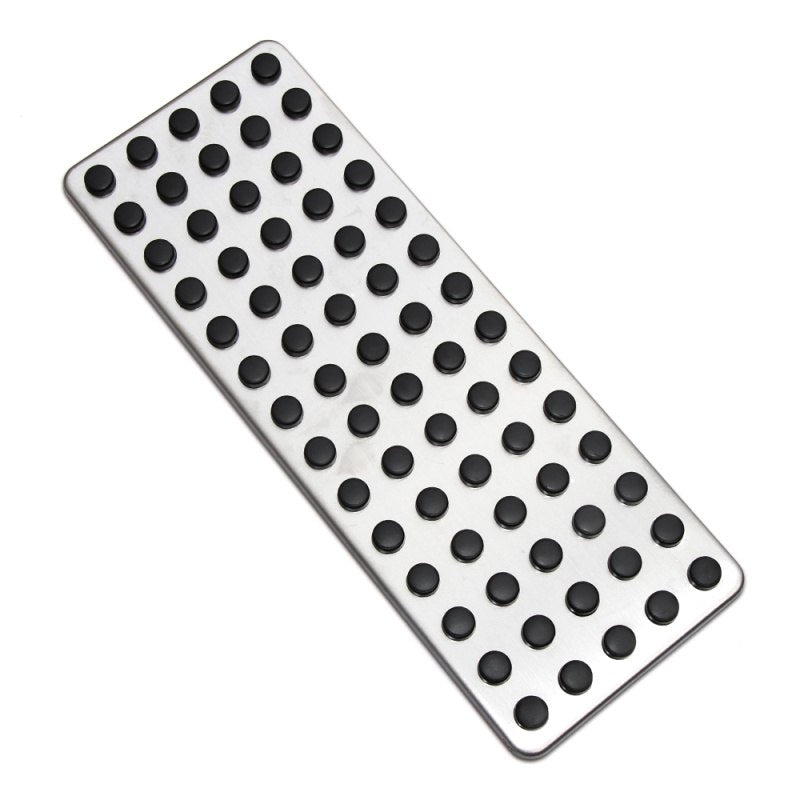 Mercedes C / E / GLC / GLK / S / SL / SLK Klasse Edelstahl Pedal Auflagen Kappen Gaspedal Kupplung Bremse Fußstütze