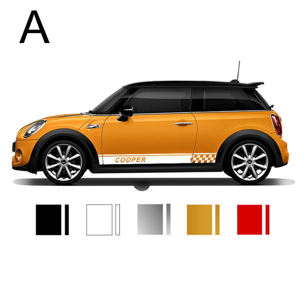 Mini Hatch Cooper Seitentür Außendekoration Aufkleber