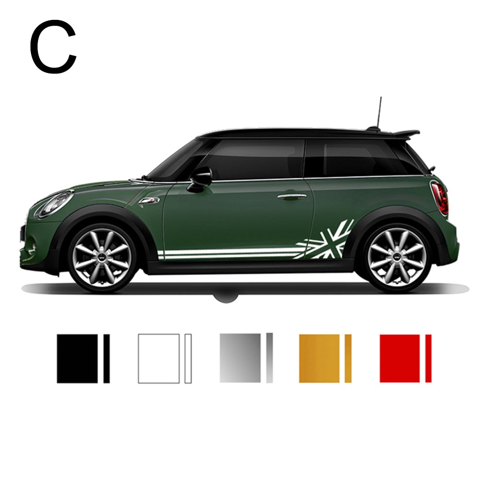 Mini Hatch Cooper Seitentür Außendekoration Aufkleber