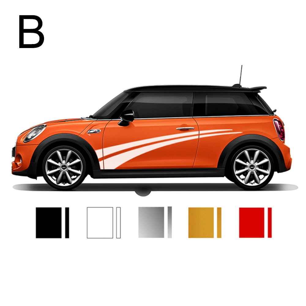 Mini Hatch Cooper Seitentür Außendekoration Aufkleber