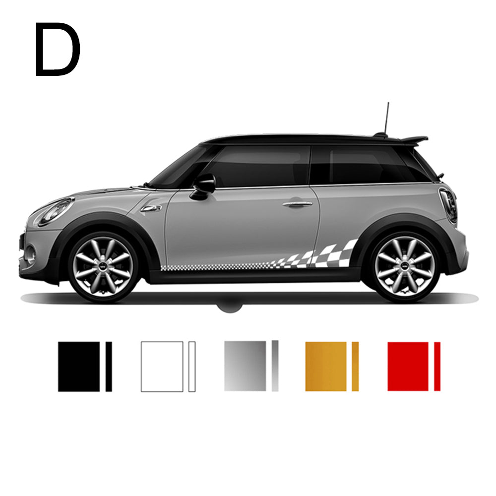 Mini Hatch Cooper Seitentür Außendekoration Aufkleber