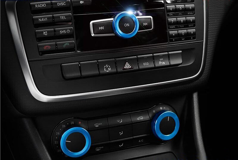 Mercedes A / B / CLA / GLA / GLC / GLE / GLK Klimabedienteil Heizungsbedienteil AC Steuerung Ringe Abdeckung