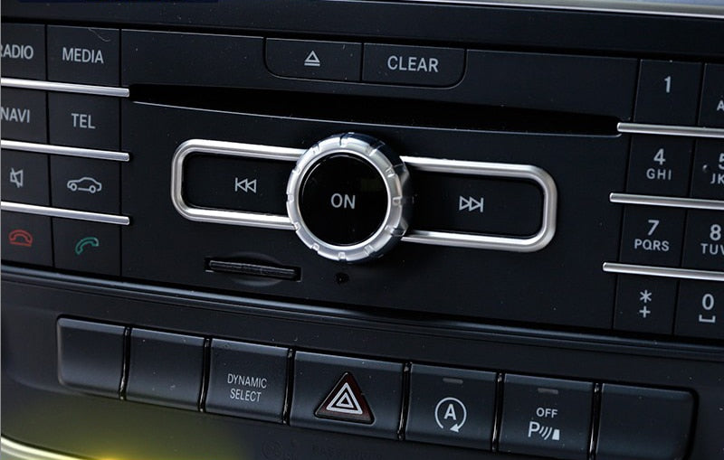 Mercedes A / B / CLA / GLA / GLC / GLE / GLK Mittelkonsole Radio CD Schalter Abdeckung
