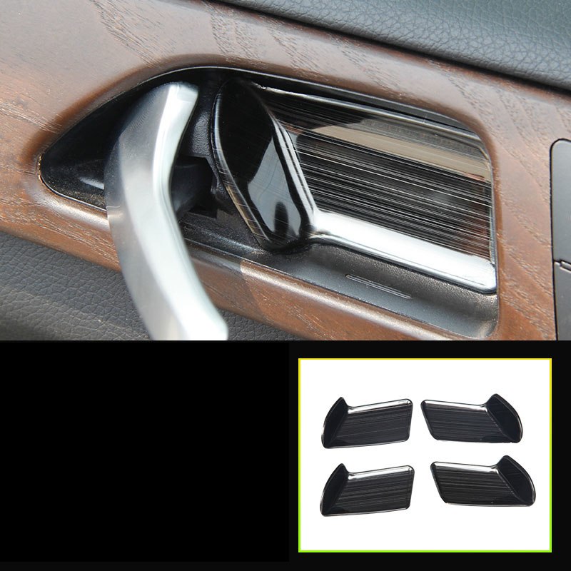 Mercedes GLE C292 W166 / GLS X166 Carbon Edelstahl Türgriff Schalen Tür Abdeckung