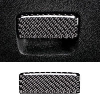 Mercedes A W176 / B W246 / CLA C117 X117 / GLA X156 Carbon Griff Hebel Handschuh Fach Kasten Abdeckung