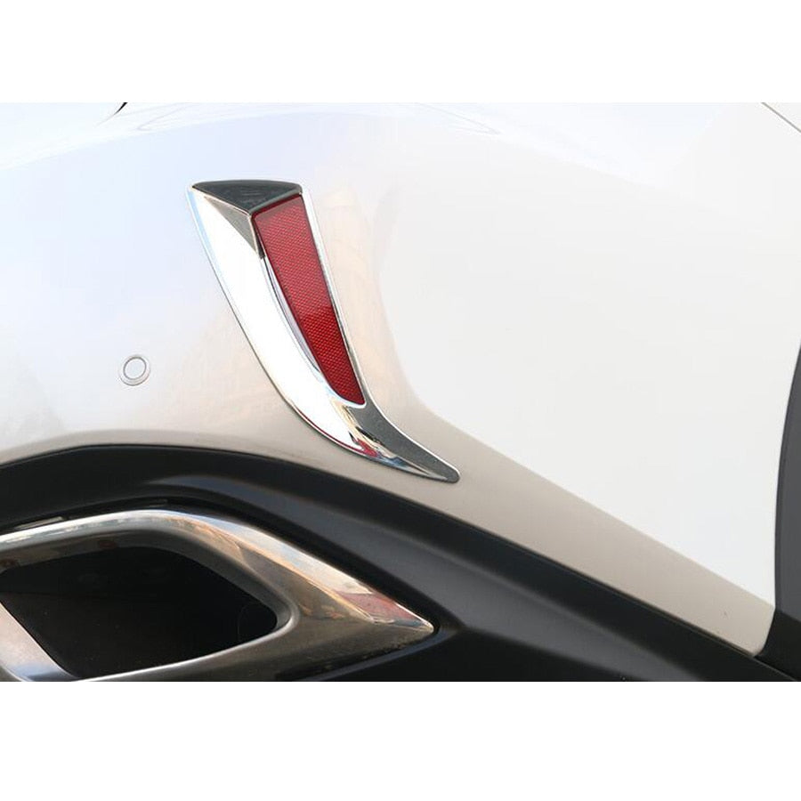 Lexus RX IV Chrom Nebelleuchte Licht Hinten Abdeckung Rahmen