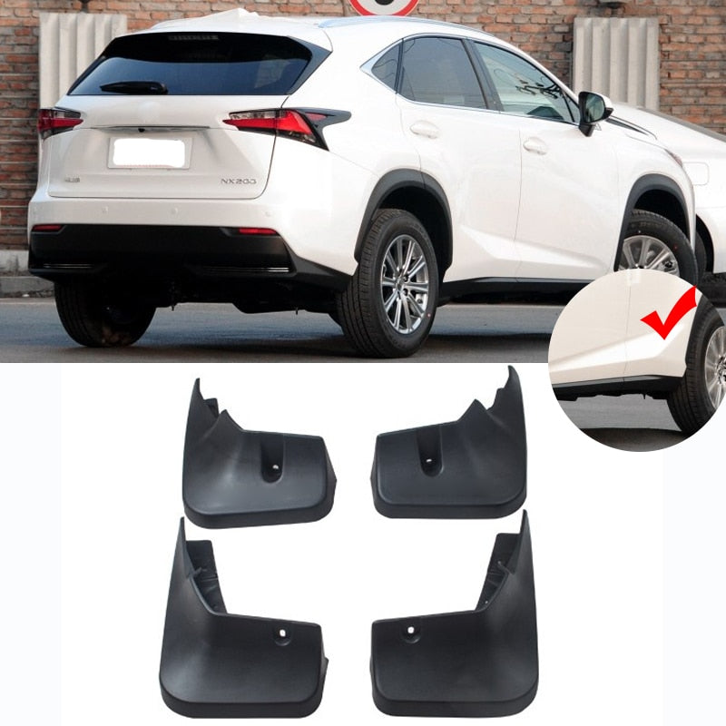 Lexus NX Schmutzfänger Spritzschutz Schmutzlappen Vorne Hinten