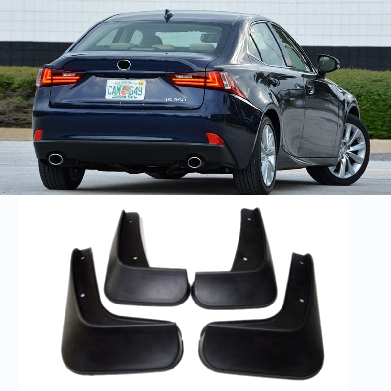 Lexus IS III 4 Schmutzfänger Spritzschutz Schmutzlappen Vorne Hinten