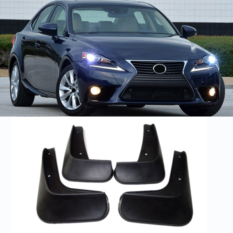Lexus IS III 4 Schmutzfänger Spritzschutz Schmutzlappen Vorne Hinten
