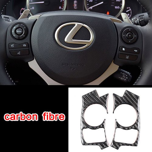 Lexus NX I / IS III Carbon Kohlefaser Lenkrad Dekoration Satz