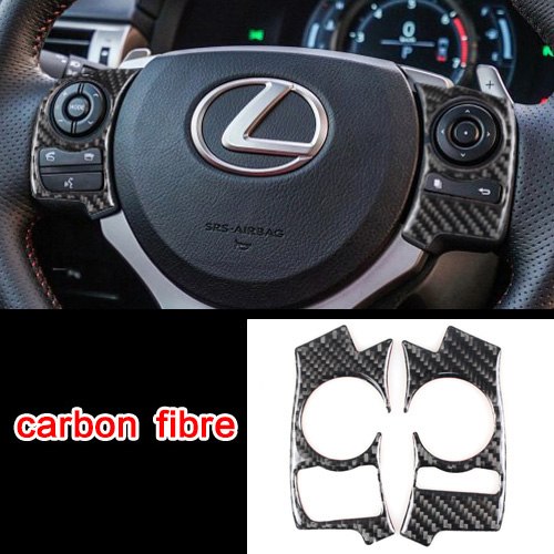 Lexus NX I / IS III Carbon Kohlefaser Lenkrad Dekoration Satz