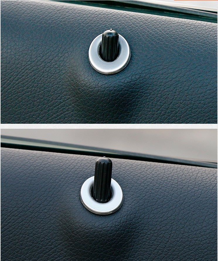 Mercedes A W176 / B W246 / CLA C117 X117 / GLA X156 Innen Tür Stift Schloss Ringe Abdeckung