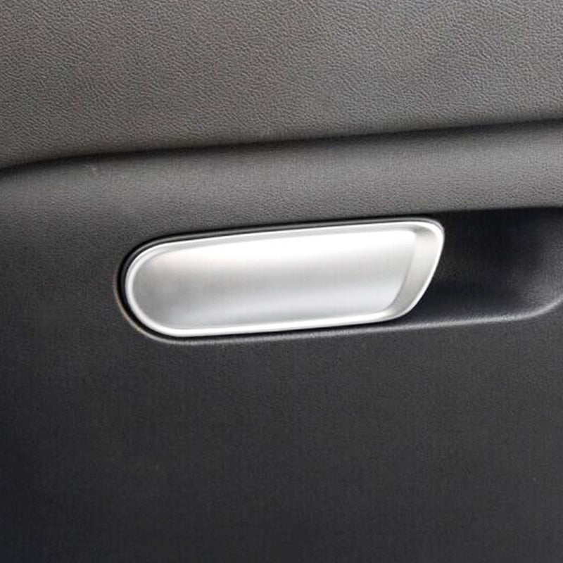 Citroën C4 II Chrom Griff Hebel Handschuh Fach Kasten Abdeckung