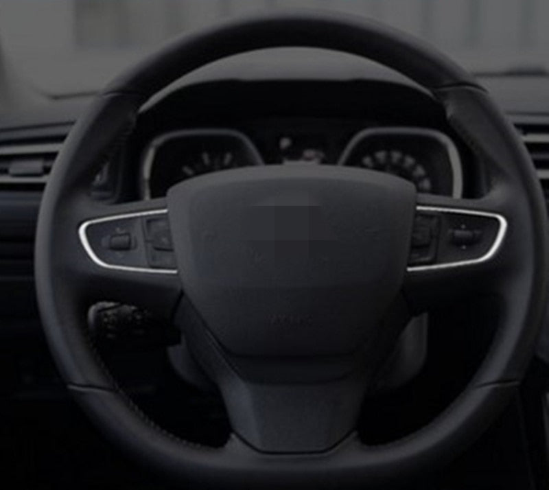Citroën C-Elysée Chrom Lenkrad Blende Einsatz