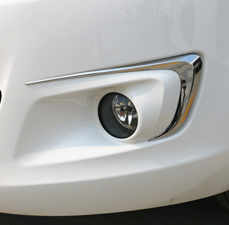 Citroën C-Elysée Chrom Nebelscheinwerfer Licht Abdeckung Rahmen Vorne