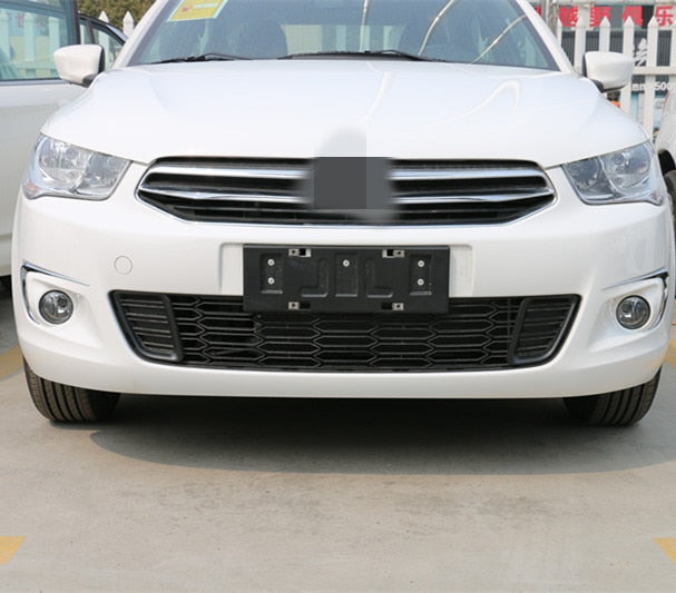Citroën C-Elysée Chrom Nebelscheinwerfer Licht Abdeckung Rahmen Vorne