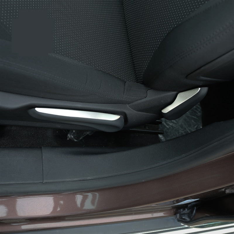 Citroën C-Elysée Chrom Autositz Einstellung Schalter Knopf Abdeckung
