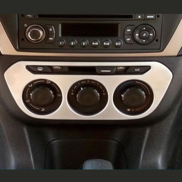 Citroën C-Elysée Chrom Mittelkonsole Luftdüsen Lüftungs Gitter Abdeckung