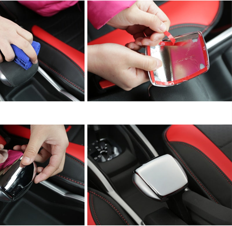 Citroën C-Elysée Chrom Handbremse Abdeckung (Facelift)