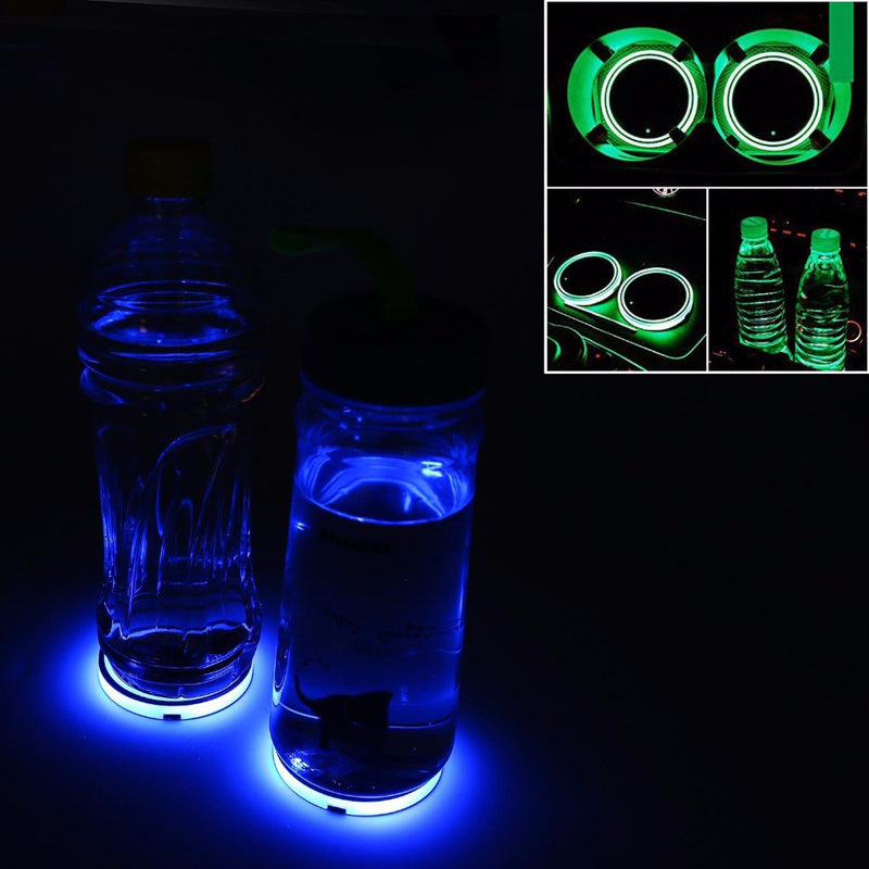 LED Antirutschmatte Leuchte Wasserdicht Getränke Becher
