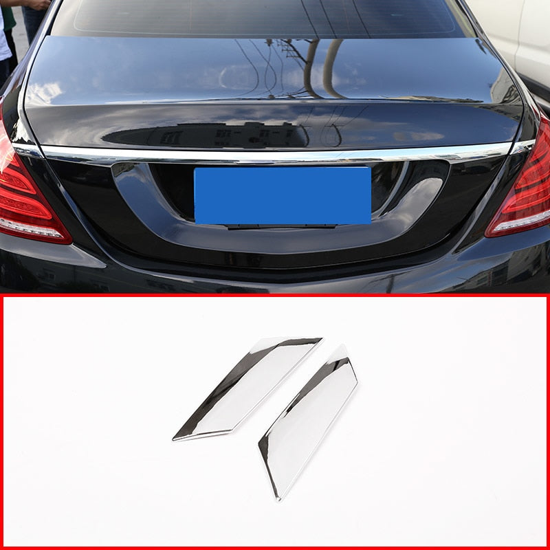 Mercedes S W222 Chrom Kofferraum Gepäckraum Hinten Abdeckung
