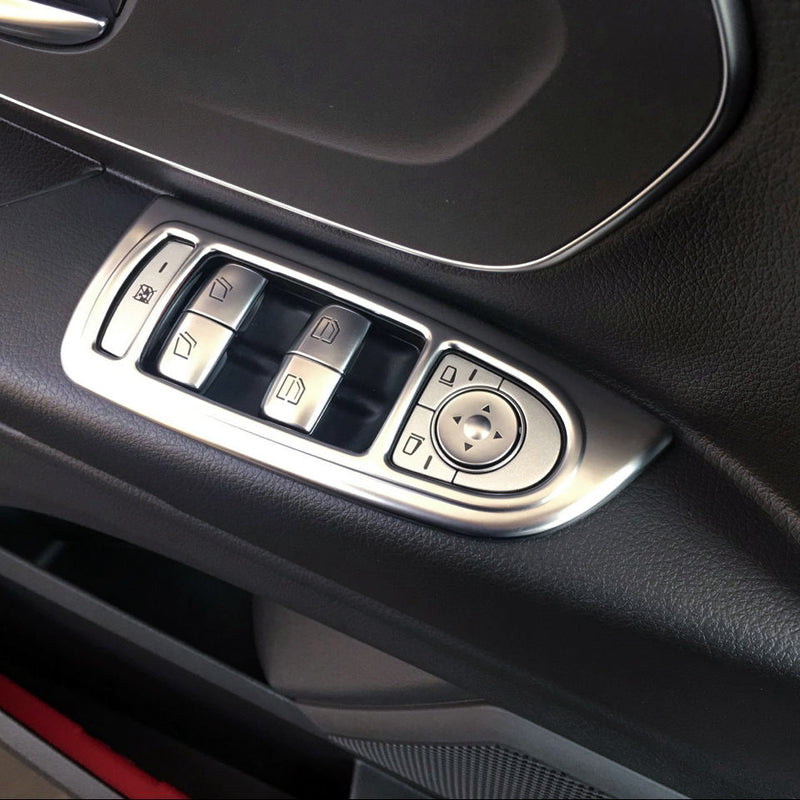 Mercedes Vito W447 Chrom Fenster Heber Schalter Taster Abdeckung Rahmen