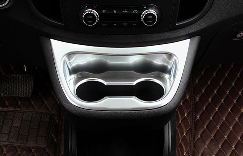 Mercedes Vito W447 Chrom Mittelkonsole Getränke Becher Wasser Halter Abdeckung