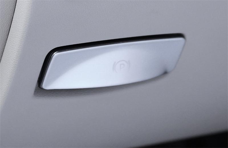 Mercedes R W251 Edelstahl Elektronische Handbremse Rahmen Abdeckung