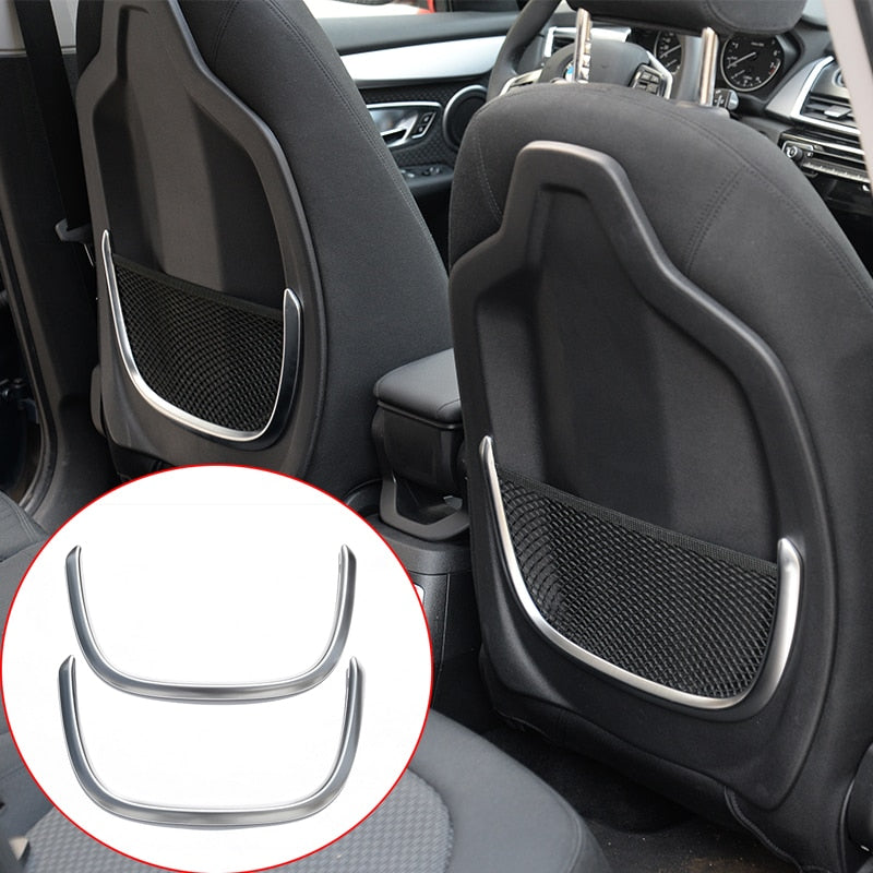 BMW 2 F45 F46 Chrom Vorne Sitz Netz Abdeckung