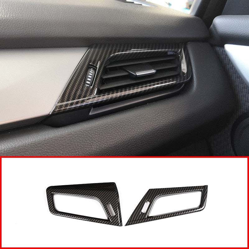 BMW 2 F45 F46 Carbon Armaturenbrett Luftdüsen Lüftung Abdeckung Rahmen
