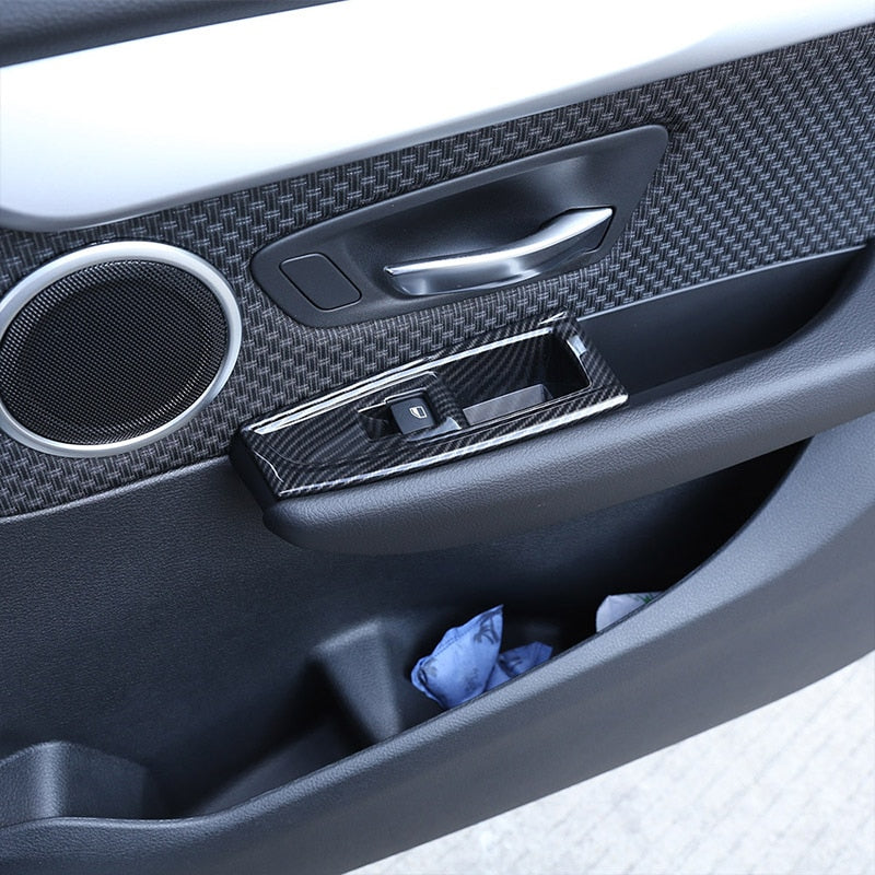 BMW 2 F45 F46 Carbon Fenster Heber Schalter Taster Abdeckung Rahmen